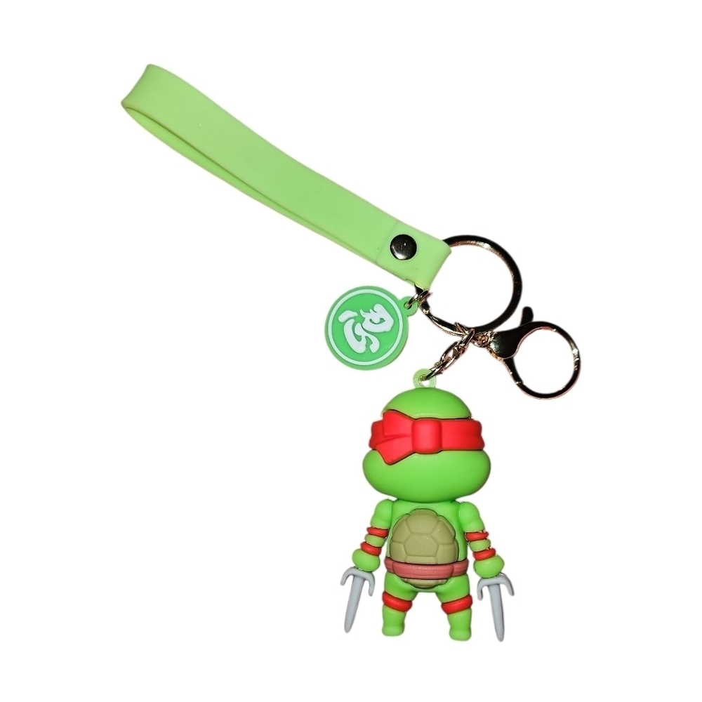 Teenage Mutant Ninja Turtles Raphael Keychain - Picture 2 of 2
